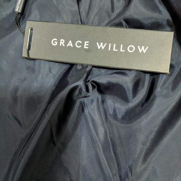 NWT Grace Willow Geometric Print Quilted Jacket - Picture 7 of 8